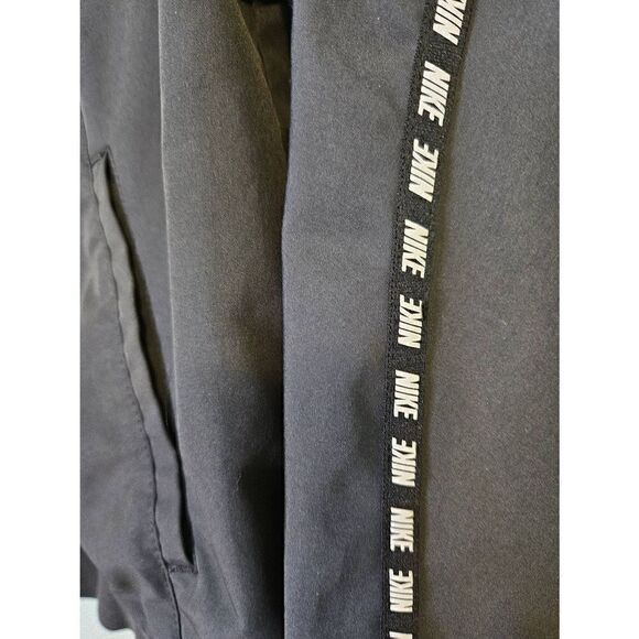 Nike  black track/windbreaker jacket.  Size M. - Picture 3 of 7